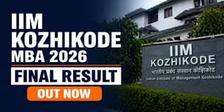 IIM Kozhikode MBA Result 2026 Out; Check Final Admission List Now